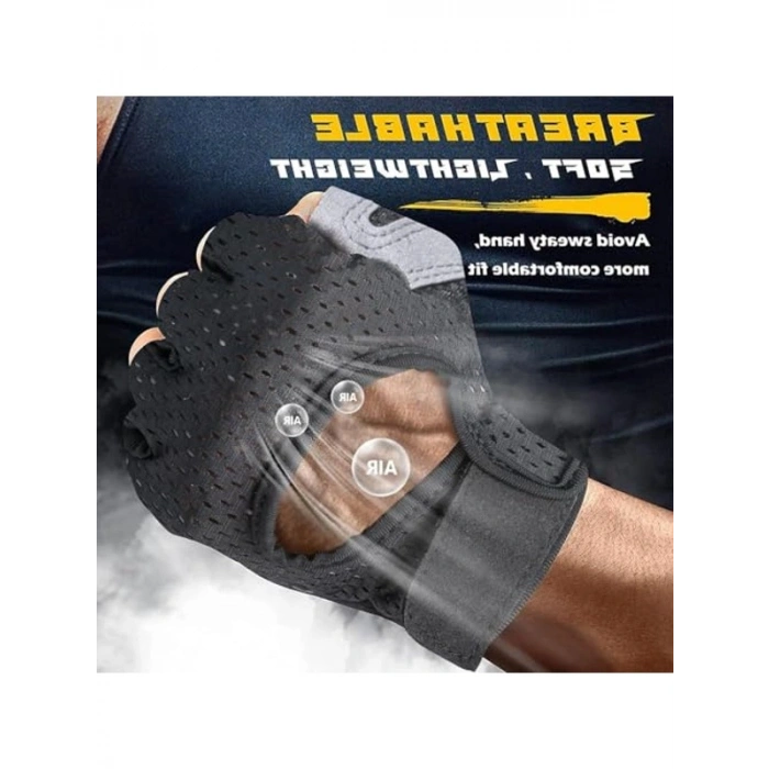 Halter Eldiveni, Ter Emici ve Nefes Alabilir Yapı ile Rahat Kullanım