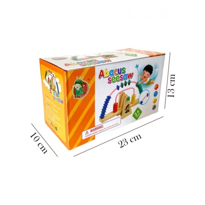Hamaha Eğitici Ahşap Oyuncak | Eğlenceli Abaküs