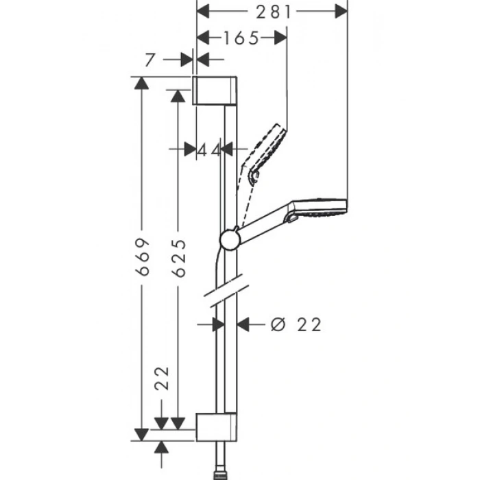 Hansgrohe Crometta Vario Duş Seti