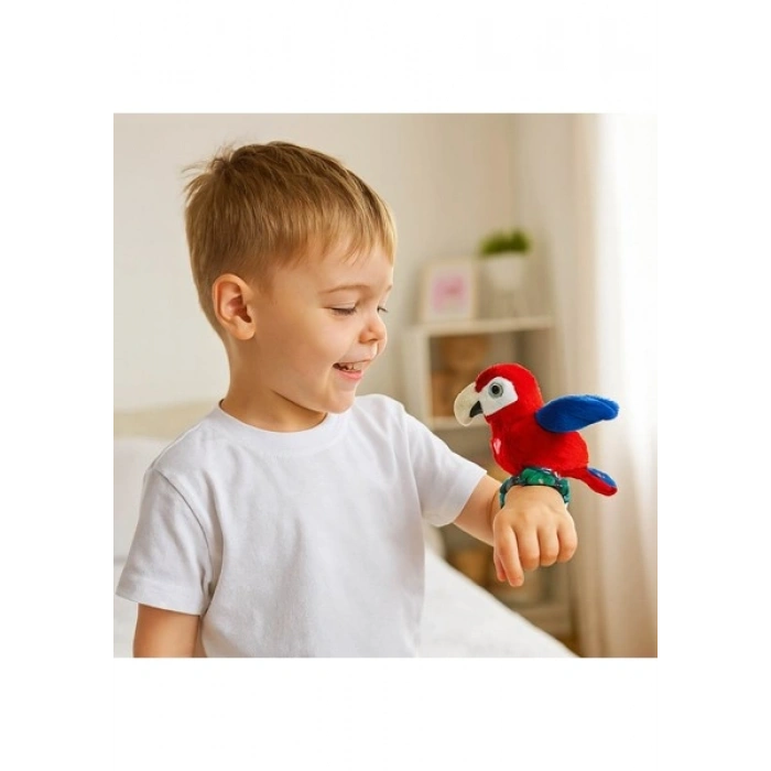 Happy Yappers Slap Bant Red Parrot
