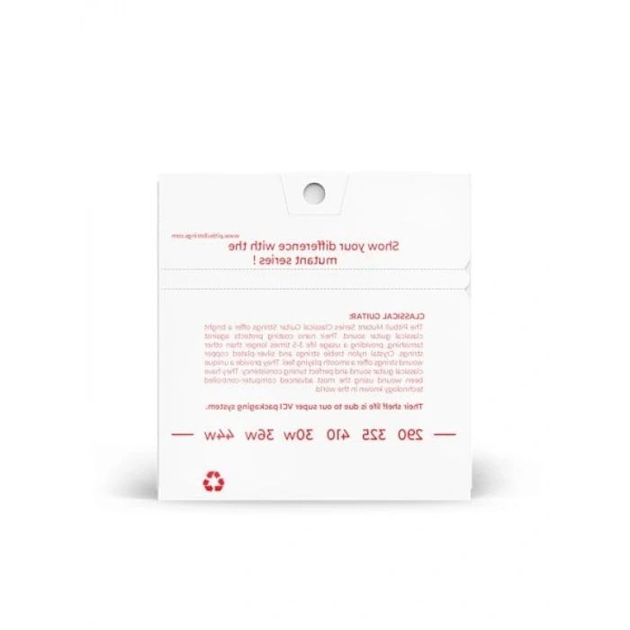 Hard Tansiyonlu Klasik Gitar Teli Seti - Gümüş Kaplama