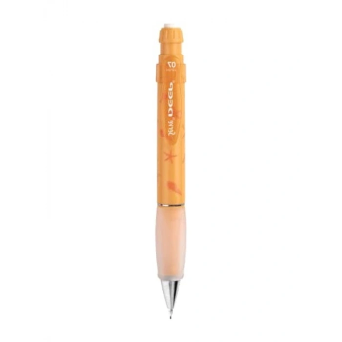 Hardal Sarısı Mekanik Kalem - 0.7 mm, Denizyıldızı Deseni