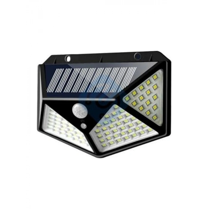 Hareket Sensörlü Güneş Enerjili Bahçe Aydınlatması, 100 LED ve 3 Mod