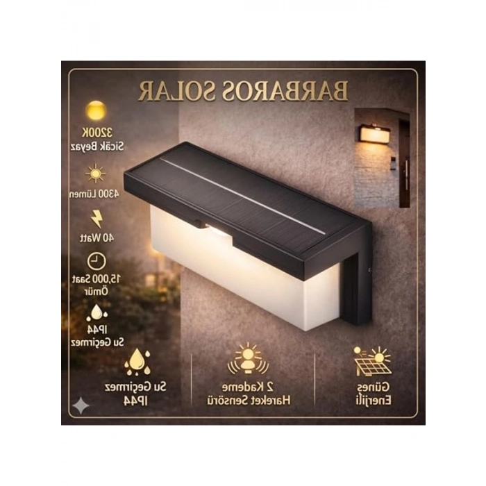 Hareket Sensörlü LED Aplik, 40W Güç ile Dış Mekan Aydınlatması için Uygun