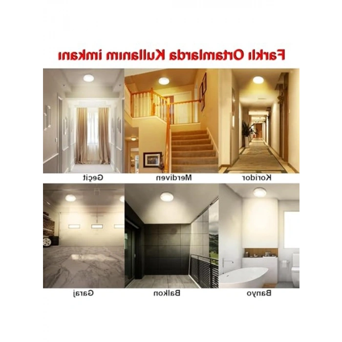 Hareket Sensörlü Şarjlı Led Aydınlatma, Çok Amaçlı Kullanım