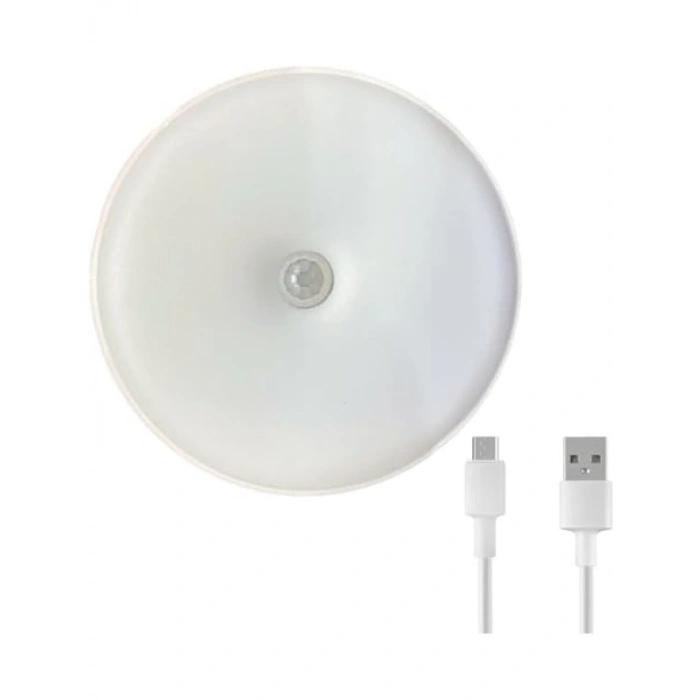 Hareket Sensörlü USB Şarj Edilebilir LED Gece Lambası