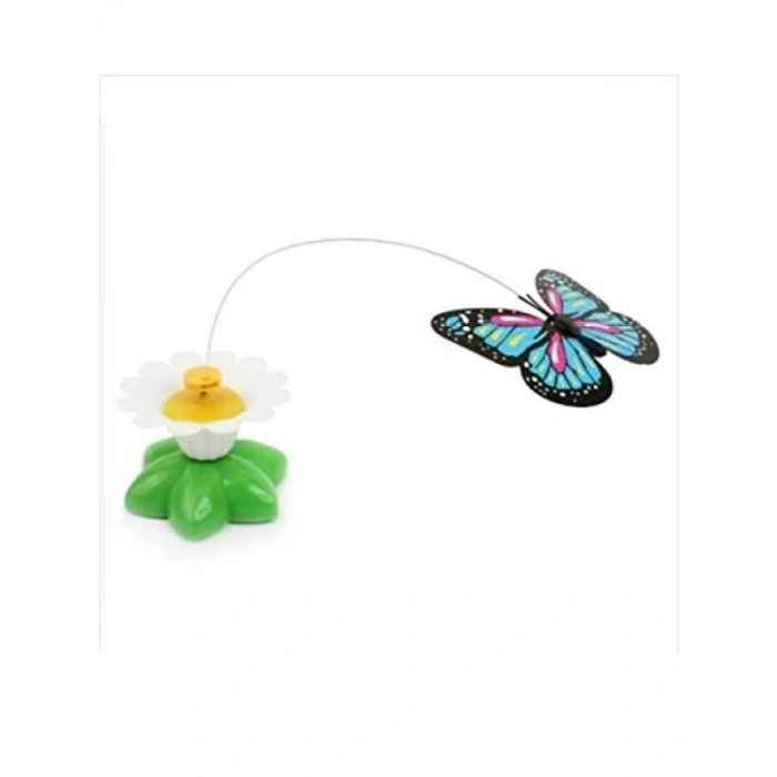Hareketli Dönen Kelebek Kedi Oyuncağı