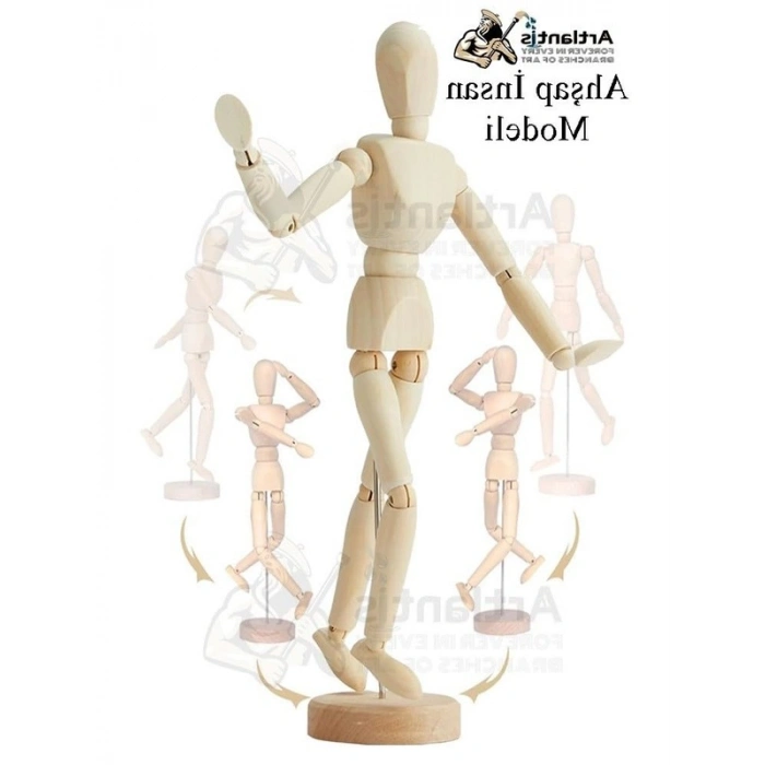 Hareketli İnsan ve El Modeli, 20 cm ve 25 cm Boyutunda