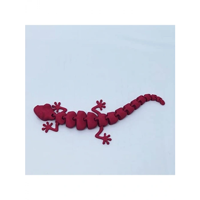 Hareketli Kertenkele Oyuncak - Renkli Eğlenceli Model