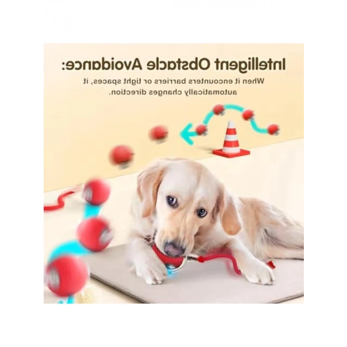 Hareketli Kuyruklu Otomatik Kedi Oyuncağı, USB Şarjlı 3 Mod