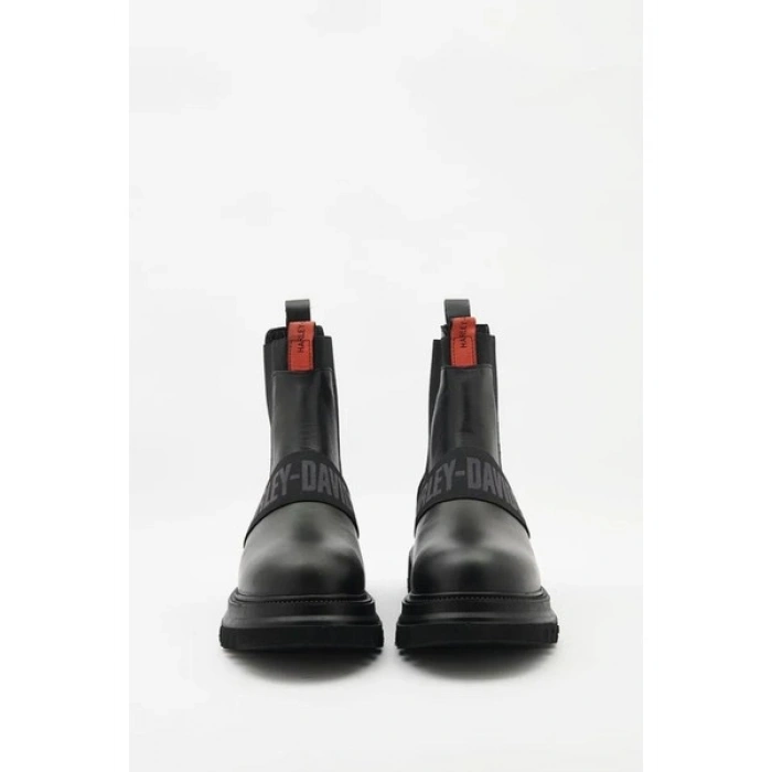 Harley Davidson Polperro 021M100557 Erkek Bot - Siyah