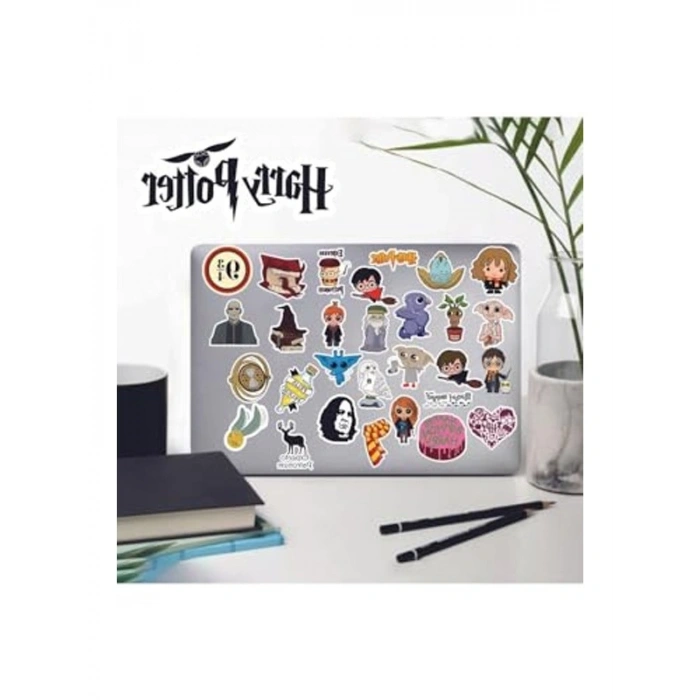 Harry Potter Temalı Defter ve Sticker Seti, Eşsiz Tasarım
