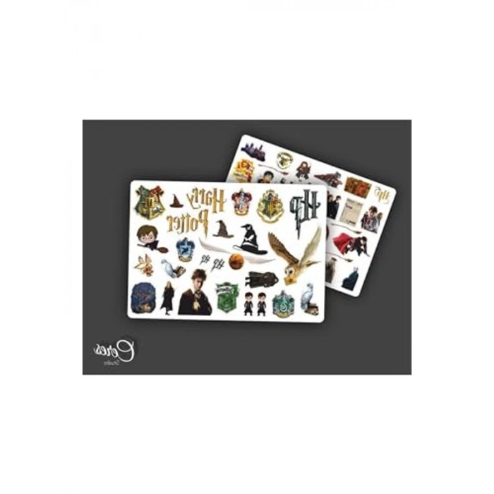 Harry Potter Temalı Sticker - 54 Adet, 2-5 cm Arası