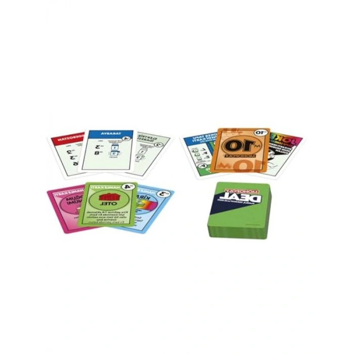 Hasbro Gaming Monopoly Deal Kart Oyunu - Türkçe Versiyon