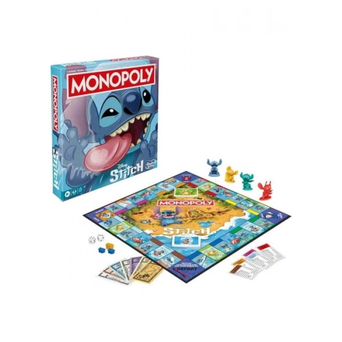 Hasbro Gaming Monopoly Stitch Kutu Oyunu G0388