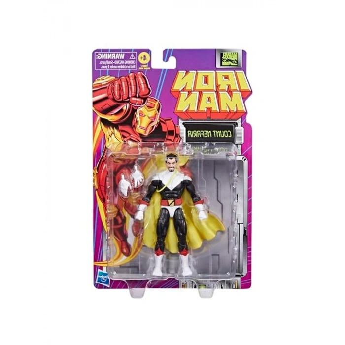 Hasbro  Legends Series Count Nefaria Retro Comics Aksiyon Figürü
