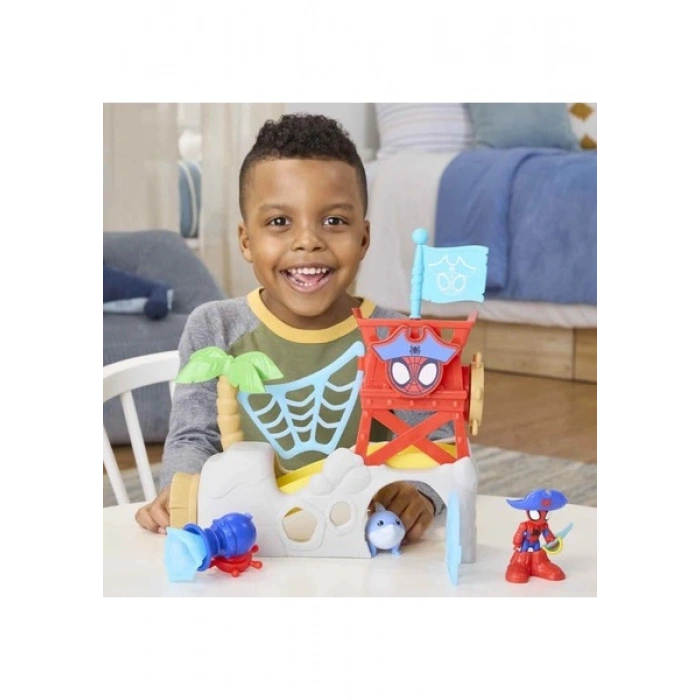 Hasbro Spidey And His Amazing Friends Spidey Adası Oyun Seti