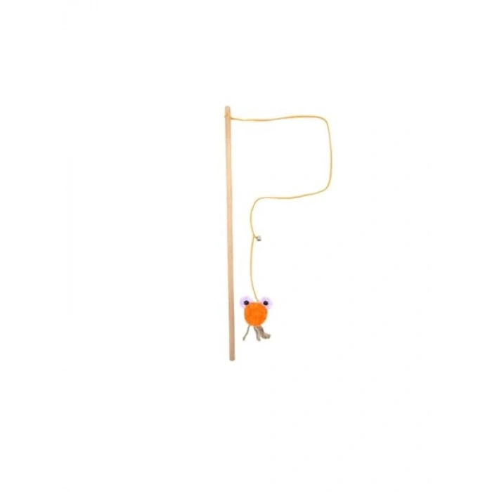 Hasır Kuyruklu Kadife Emoji Kedi Oltası