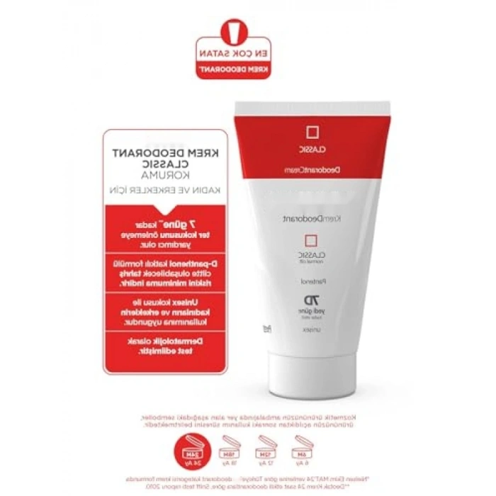 Hassas Ciltler İçin Krem Deodorant - 35 ml