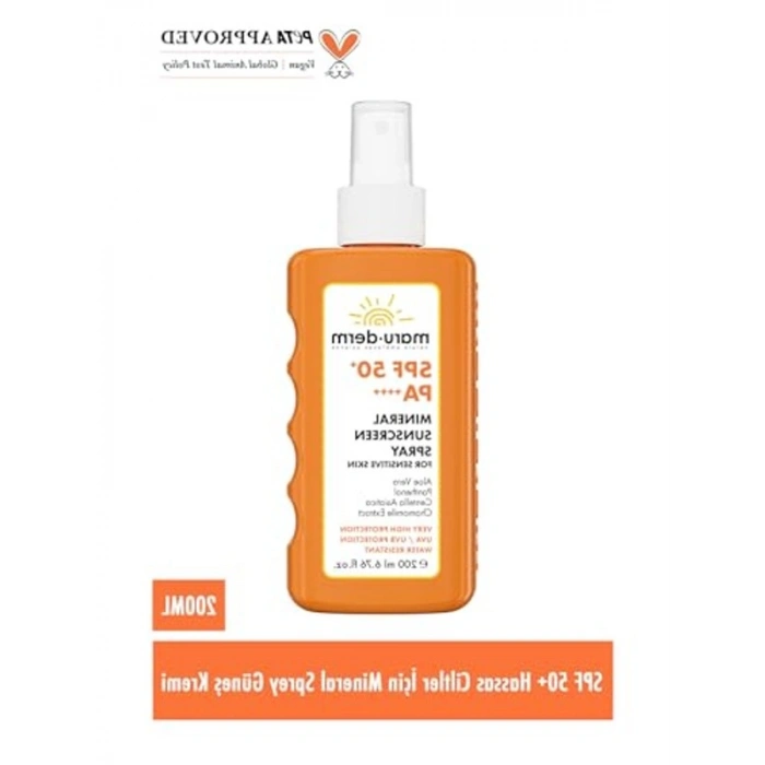 Hassas Ciltler için Mineral Güneş Kremi, SPF 50, 200 ml