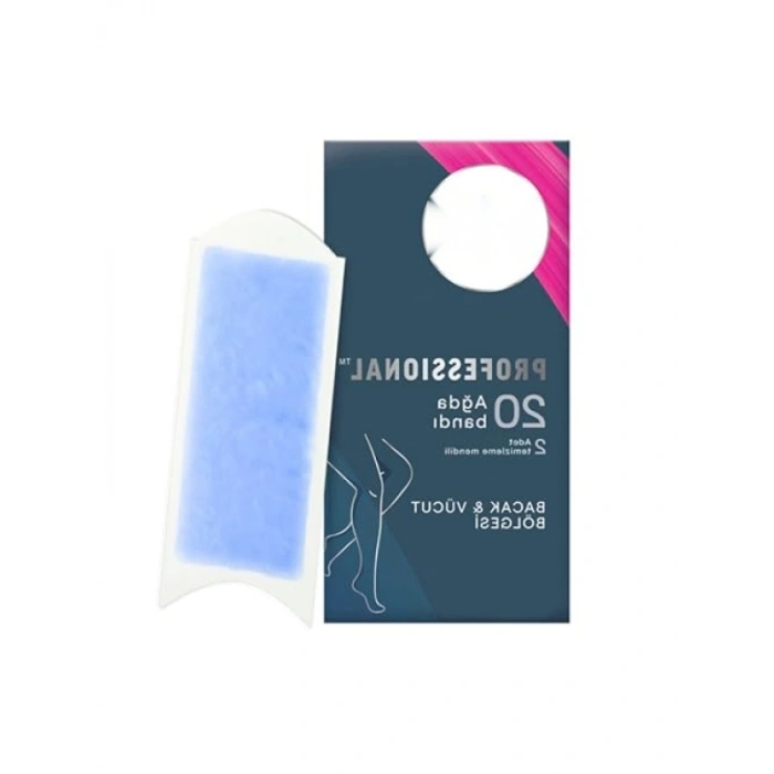 Hassas Ciltler için Sir Ağda Bandı - 20li Paket