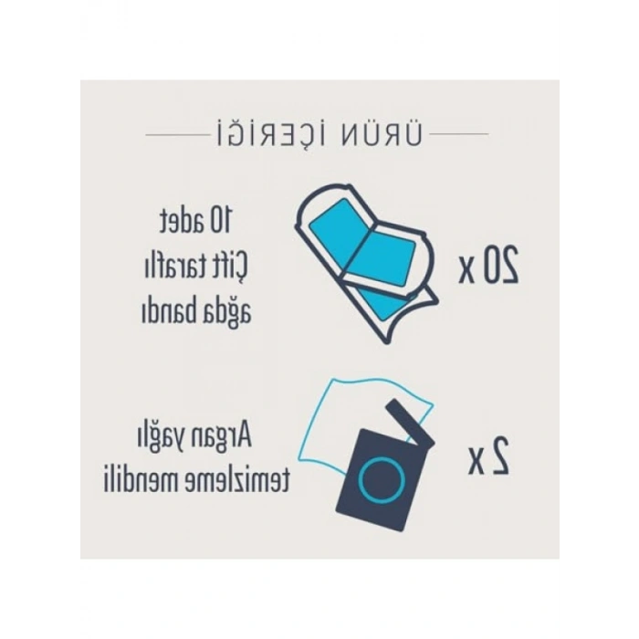 Hassas Ciltler için Sir Ağda Bandı - 20li Paket