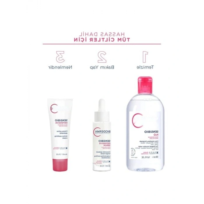 Hassas Ciltler İçin Temizleyici - 500 ml İkiz Set