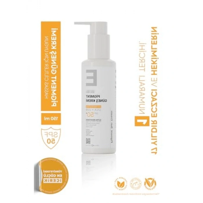 Hassas Ciltler İçin Yüksek Korumalı Güneş Kremi - SPF 50, 150 ml