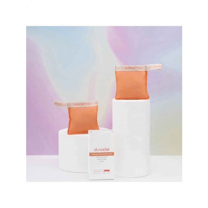 Hassas Ciltler için Yüz Kesesi - Floş İpek Peeling Eldiveni