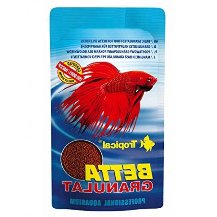 Hassas Mideye Uygun Betta Granulat, 10 gr