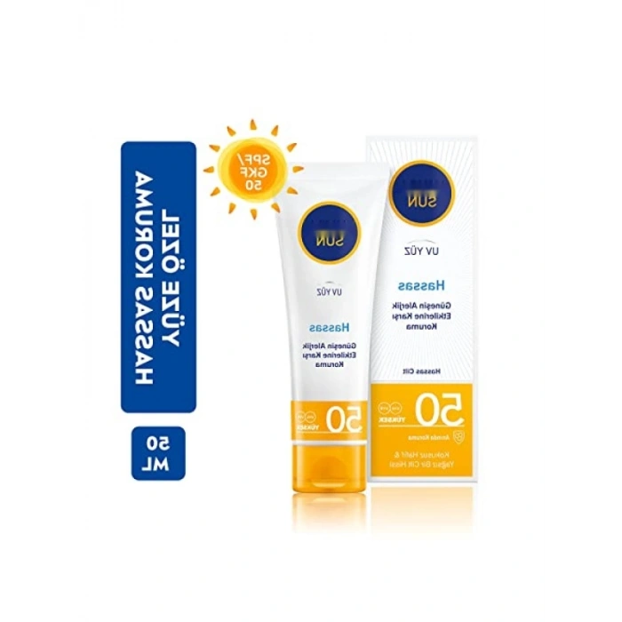 Hassas Yüz Kremi - SPF 50 - 50 ml