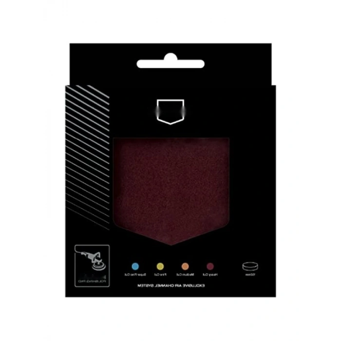 Hava Kanallı Polisaj Pedi - 150 Mm Sert Sünger