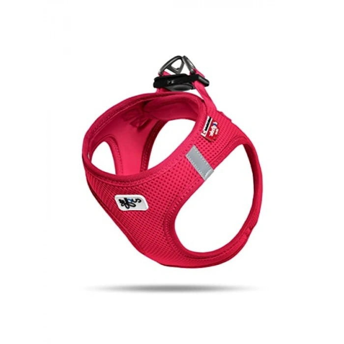 Hava Mesh Göğüs Tasması - Kırmızı 3XS