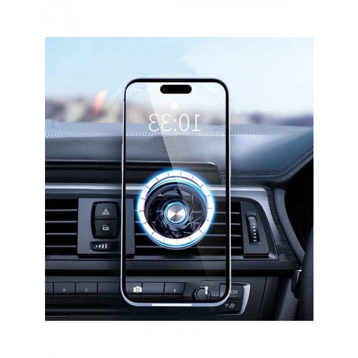 Havalandırma Montajlı Mıknatıslı Telefon Tutucu, 360 Derece Dönüş