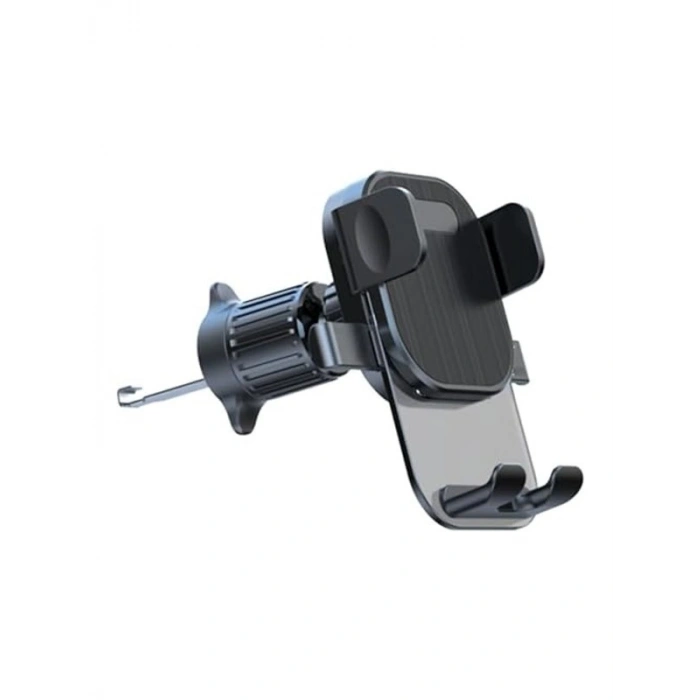 Havalandırma Tip Kancalı Telefon Tutucu, Siyah Parlak Tasarım