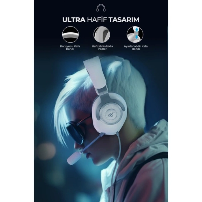 Havit Gamenote H2230D Gaming Mikrofonlu Oyuncu Kulaklığı 3.5mm Jack