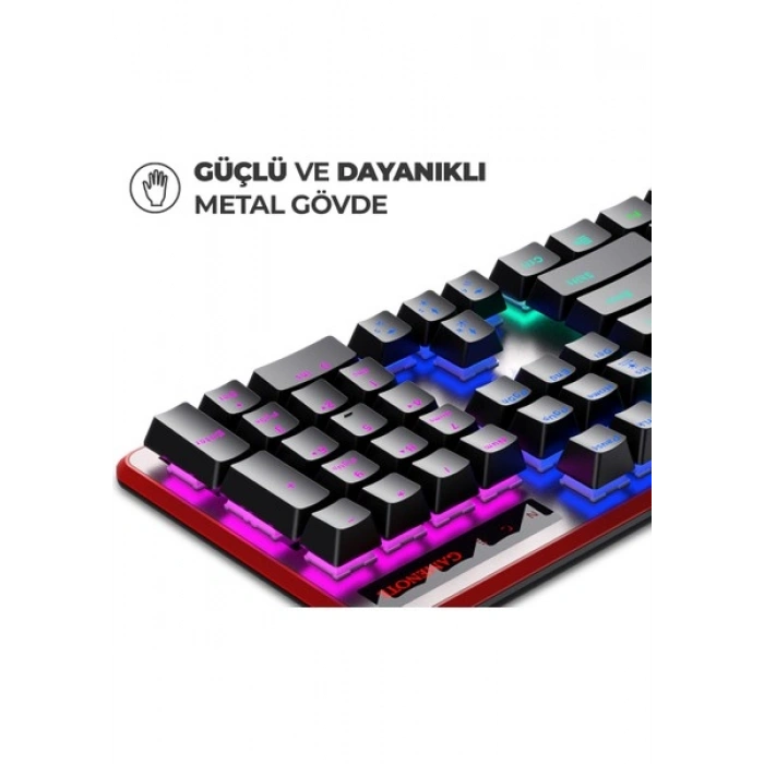 Havit Gamenote KB870L Rgb Backlit Gaming Mekanik Klavye