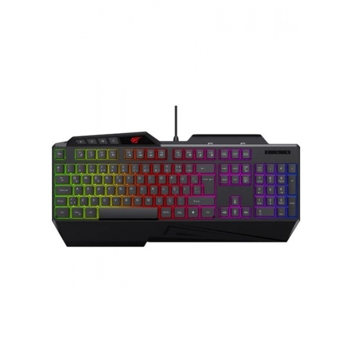 Havit Gamenote KB905CM-TUR 4lü Gaming Set – Klavye, Mouse, Kulaklık, Mousepad – Rainbow Aydınlatma, Türkçe Q, Pc Uyumlu