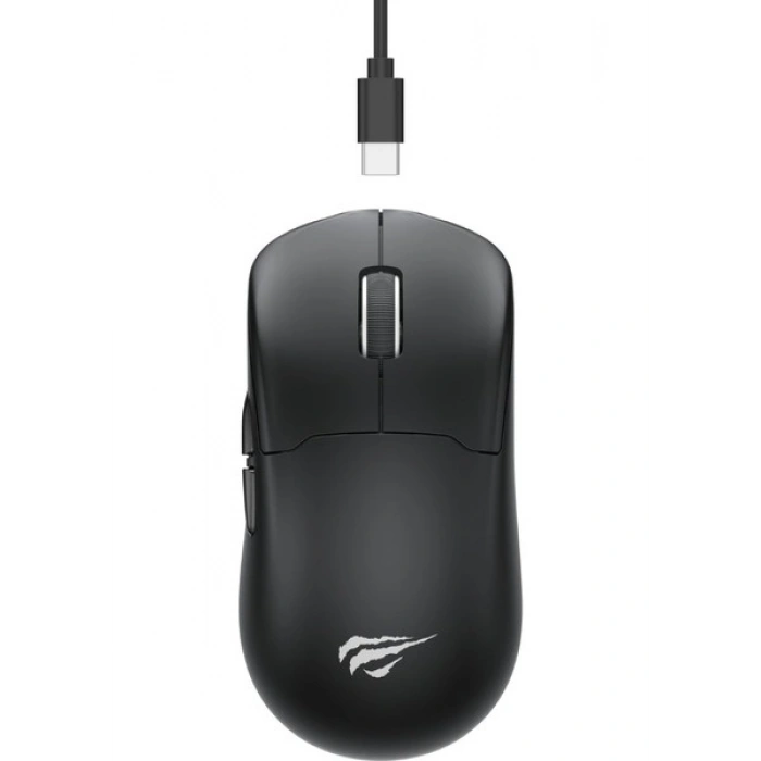 Havit Gamenote M5 Pro Superlight Kablosuz Gaming Mouse - 30.000 Dpı, PAW3950 - Rgb Şarj Standlı - Ekranlı