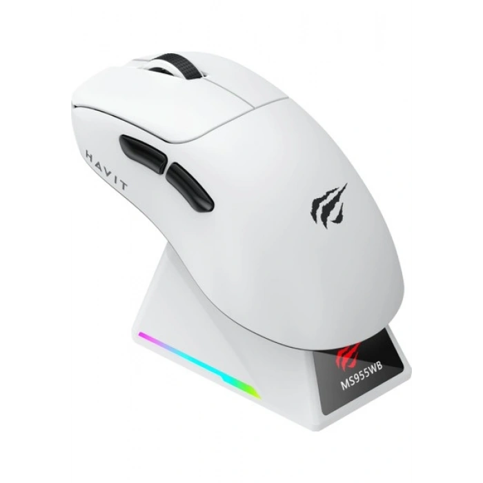 Havit Gamenote MS955WB Rgb Wireless Gaming Mouse 3 Modlu + Ekranlı Şarj Istasyonu