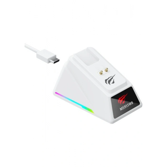Havit Gamenote MS955WB Rgb Wireless Gaming Mouse 3 Modlu + Ekranlı Şarj Istasyonu