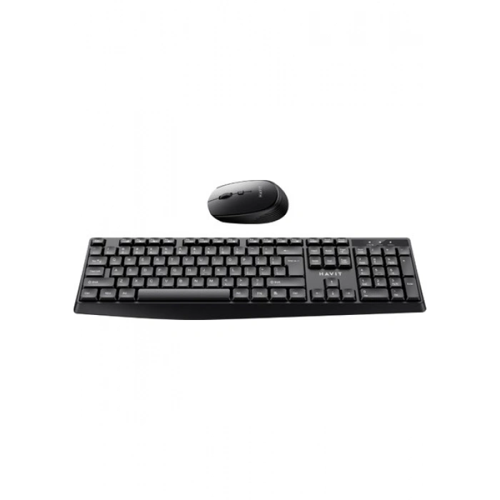 Havit KB278GCM Kablosuz Türkçe Q Klavye Mouse Seti – 2.4ghz Bağlantı, Ergonomik Tasarım, Dpı Ayarlı Mouse