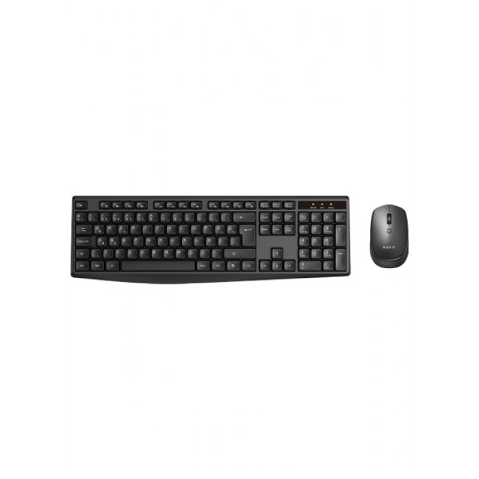 Havit KB278GCM Kablosuz Türkçe Q Klavye Mouse Seti – 2.4ghz Bağlantı, Ergonomik Tasarım, Dpı Ayarlı Mouse
