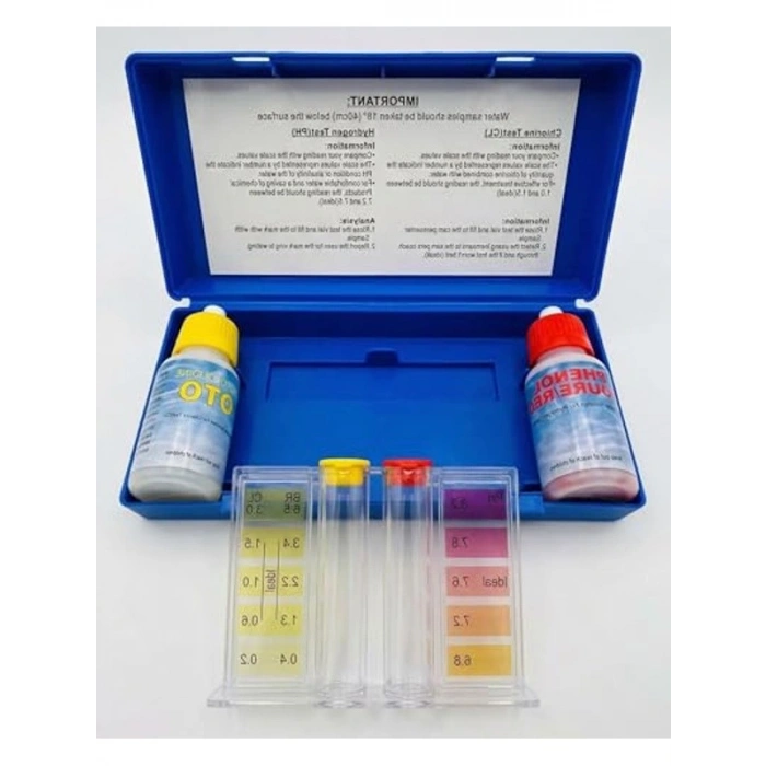 Havuz Suyu Test Kiti, Klor ve pH Ölçer Seti ile Profesyonel Kullanım