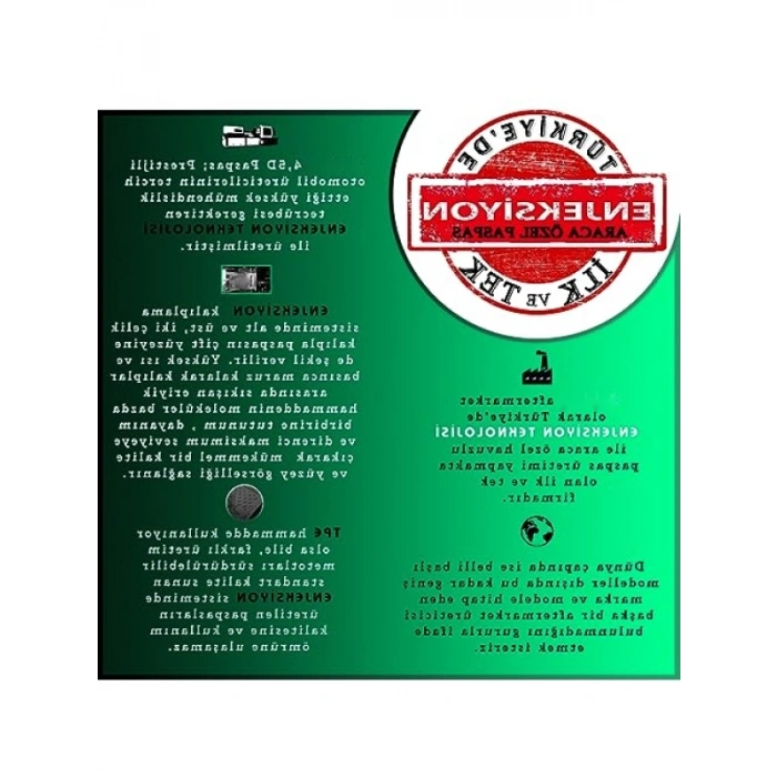 Havuzlu Oto Paspas - 4.5D Uyumlu