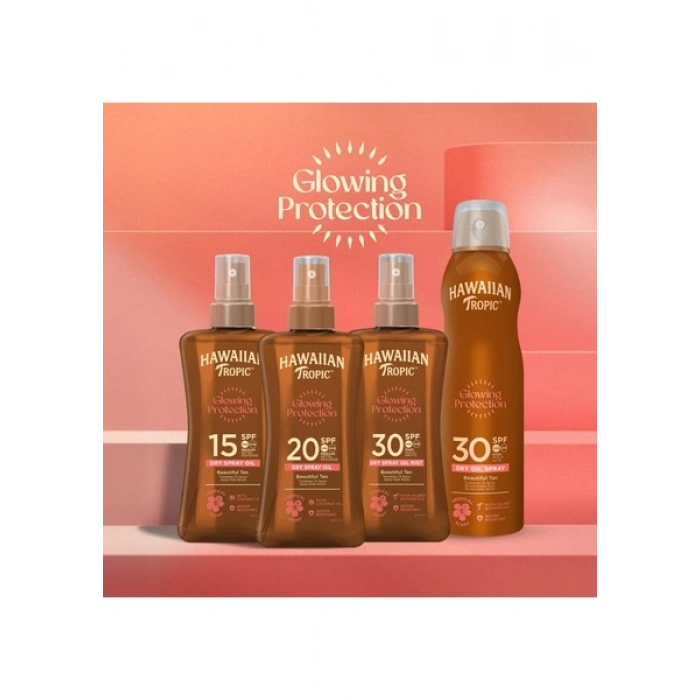 Hawaiian Tropic Hawaiian Dry Spray Oil Spf 30 200 ml