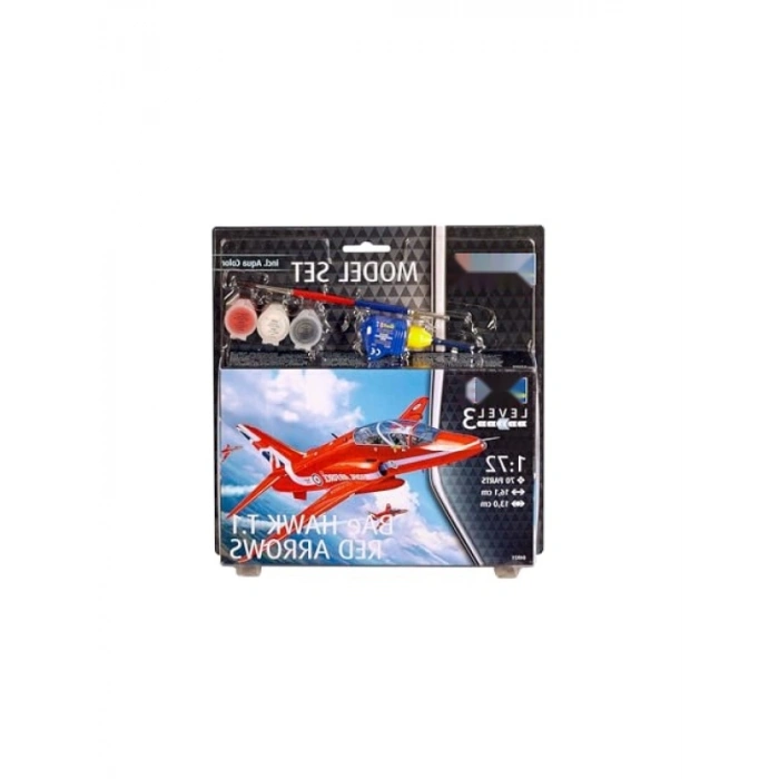 Hawk T1 Red Arrow Model Uçak Seti - 1:72 Ölçek
