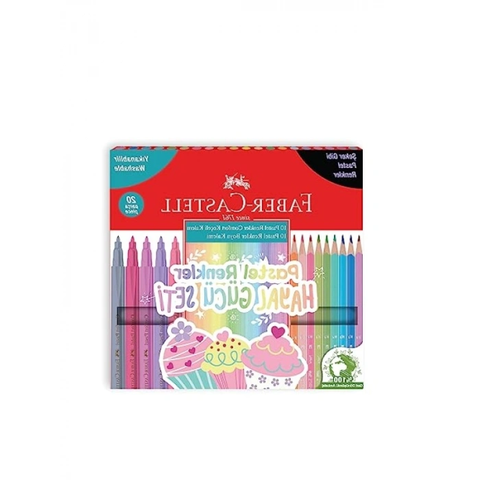 Hayal Gücü Seti - Pastel Renkler 20li