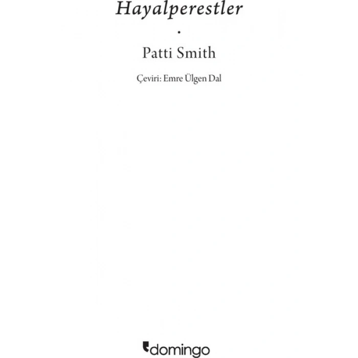 Hayalperestler - Patti Smith
