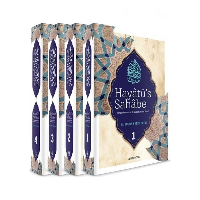 Hayatüs Sahabe 4 Cilt Takım - M. Yusuf Kandehlevi